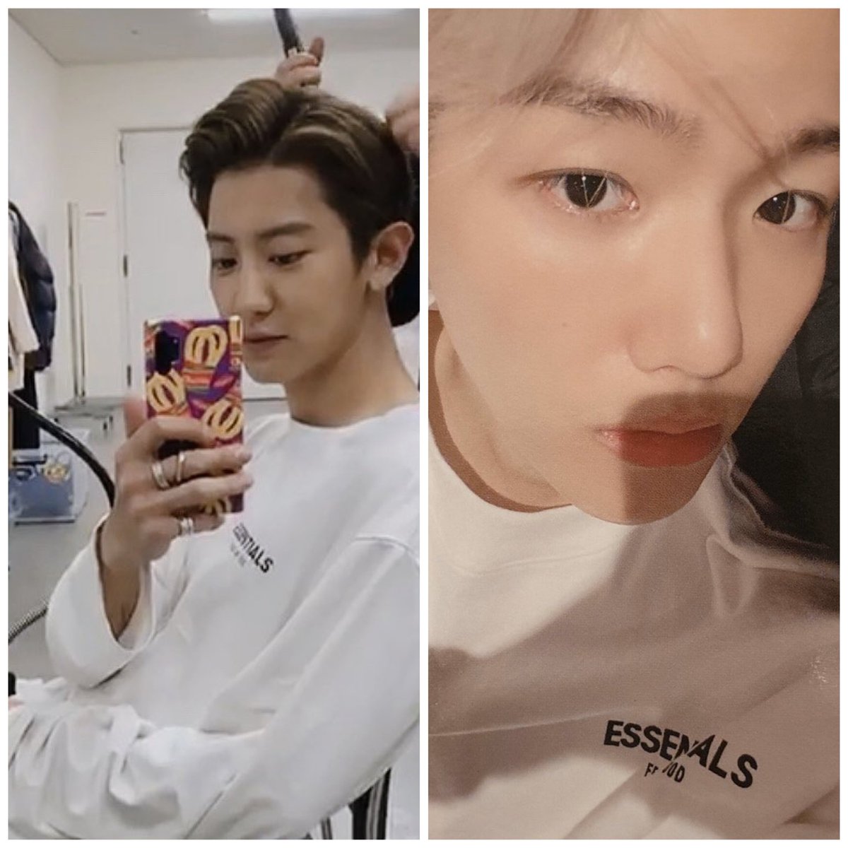 _exol_CB's tweet photo. พวกเฟื่อนสนิทเค้าเสื้อผ้าเหมือนกันเนอะ https://t.co/yMcH1pPaWi