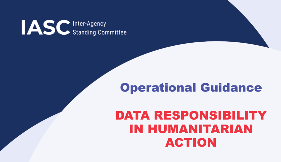 OCHA Centre for Humanitarian Data (@humdata) on Twitter photo 📢 Help shape the revision of the <a href="/iascch/">Inter-Agency Standing Committee (IASC)</a> Operational Guidance on #data responsibility in #humanitarian action!
💡Complete this brief survey today: forms.gle/vKwV9JqLGbspiW…
#privacy #dataprotection #dataresponsibility 📢 Help shape the revision of the <a href="/iascch/">Inter-Agency Standing Committee (IASC)</a> Operational Guidance on #data responsibility in #humanitarian action!
💡Complete this brief survey today: forms.gle/vKwV9JqLGbspiW…
#privacy #dataprotection #dataresponsibility