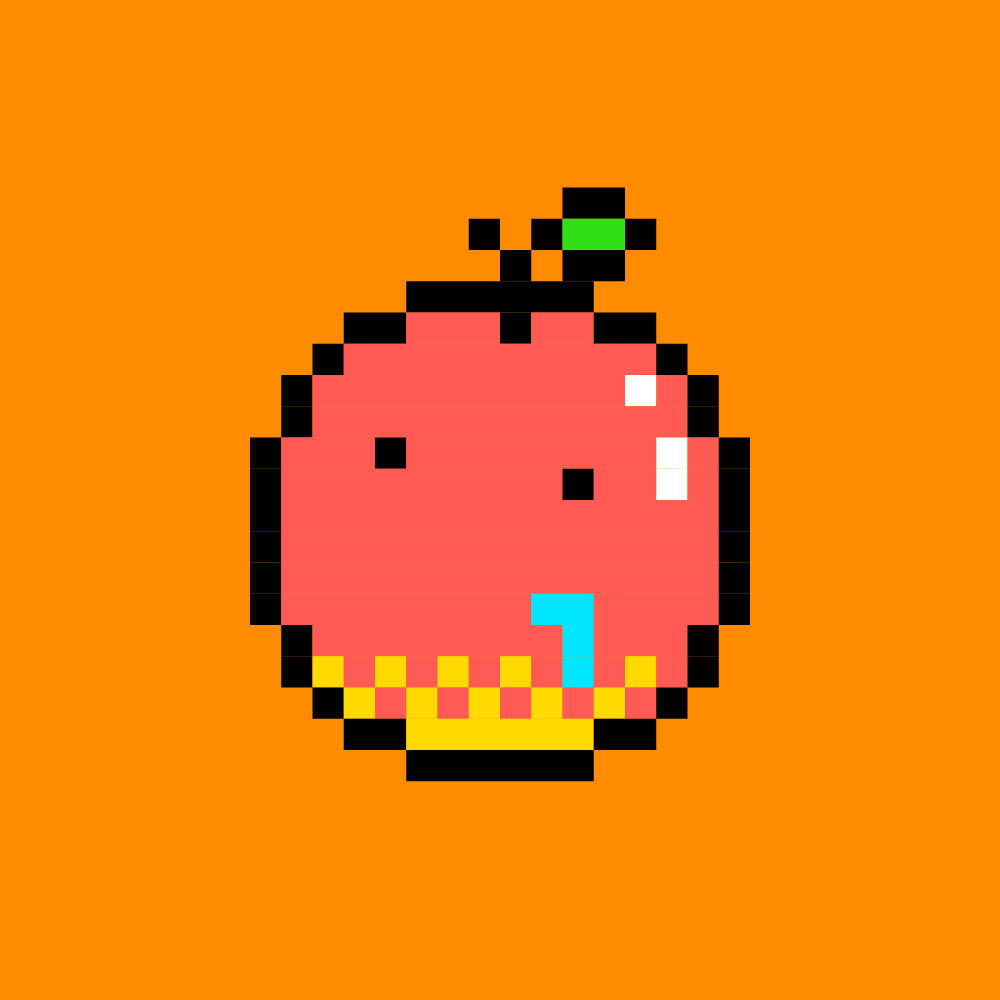 TakeruCrypto's tweet photo. @mae_1031_ @DroolsAndPixels とってもかわいいりんごです #新しいプロフィール画像 https://t.co/P7peVQrbJ8