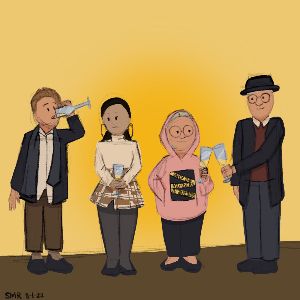 Diane Rucker (@perky_r) on Twitter photo How we really wanted <a href="/OnlyMurdersHulu/">Only Murders in the Building 🕵️♀️🕵️♂️🕵️♂️</a> to end the third episode of Season 2; sharing my daughter’s art. #OMITB #onlymurders #fanart How we really wanted <a href="/OnlyMurdersHulu/">Only Murders in the Building 🕵️♀️🕵️♂️🕵️♂️</a> to end the third episode of Season 2; sharing my daughter’s art. #OMITB #onlymurders #fanart
