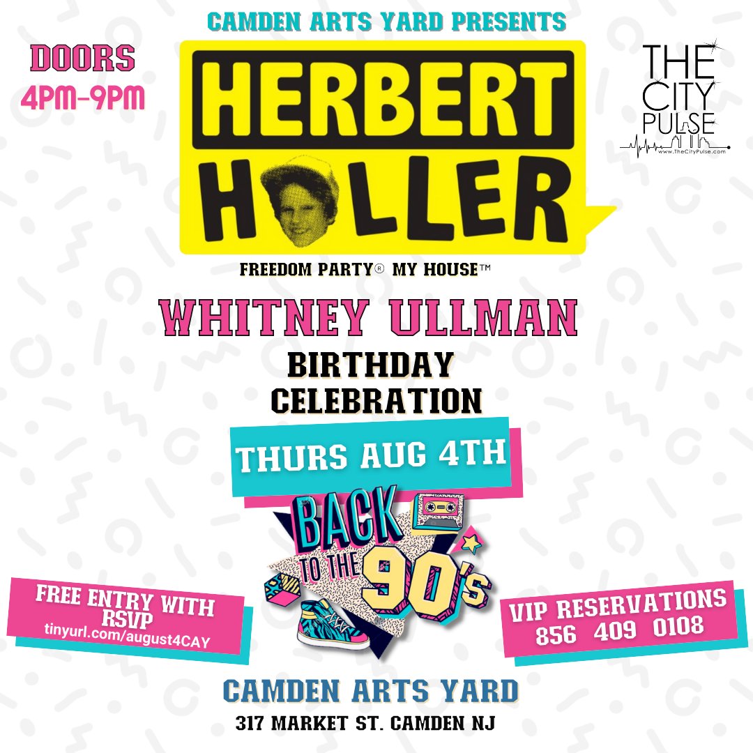 THIS THURSDAY, if you see one of these trucks on your way over to Camden for my "Back to the 90s Birthday Bash," give a little toot, wave and smile. It ain't the driver's fault you pay money for AIR. (Click here 4 FREE entry: herbertholler.com/events/back-to… rsvp required) #herbertholler