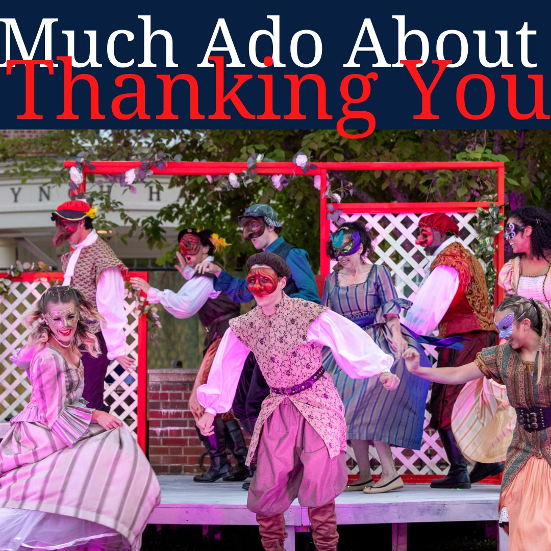 ShakespeareCC's tweet photo. Much, much gratitude for Capital Classics' successful run of MUCH ADO ABOUT NOTHING! Big thanks to the cast, our director and designers, crew, board, volunteers, the Elizabethan Consort, Sunday lecture scholars, the University of Saint Joseph, and, most of all, the audiences! https://t.co/H8Z3Dyv1g5