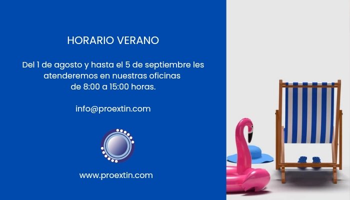 Proextin's tweet photo. ¡Hola #agosto! Os recordamos que este mes tendremos horario especial en las oficinas de #Proextin.
Del 1 de agosto al 5 de septiembre les atenderemos en nuestras oficinas de @AlmansaCiudad de 8:00 a 15:00 horas.
👉967 34 11 73
📩 info@proextin.com https://t.co/MXbZH8Uoje