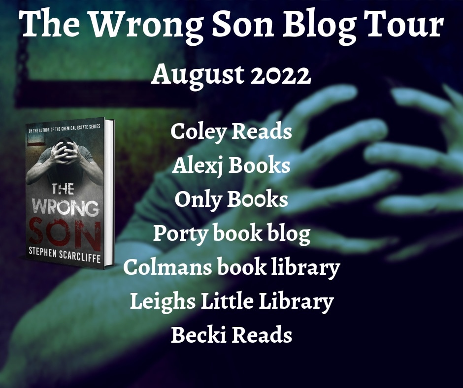 StephenScarc's tweet photo. First stop on The Wrong Son blog tour, thanks to Joanne for hosting me again on her Portobello book blog 😎👍. The Wrong Son is available @ https://t.co/OFOQnybdRV https://t.co/iLbELXRRJz