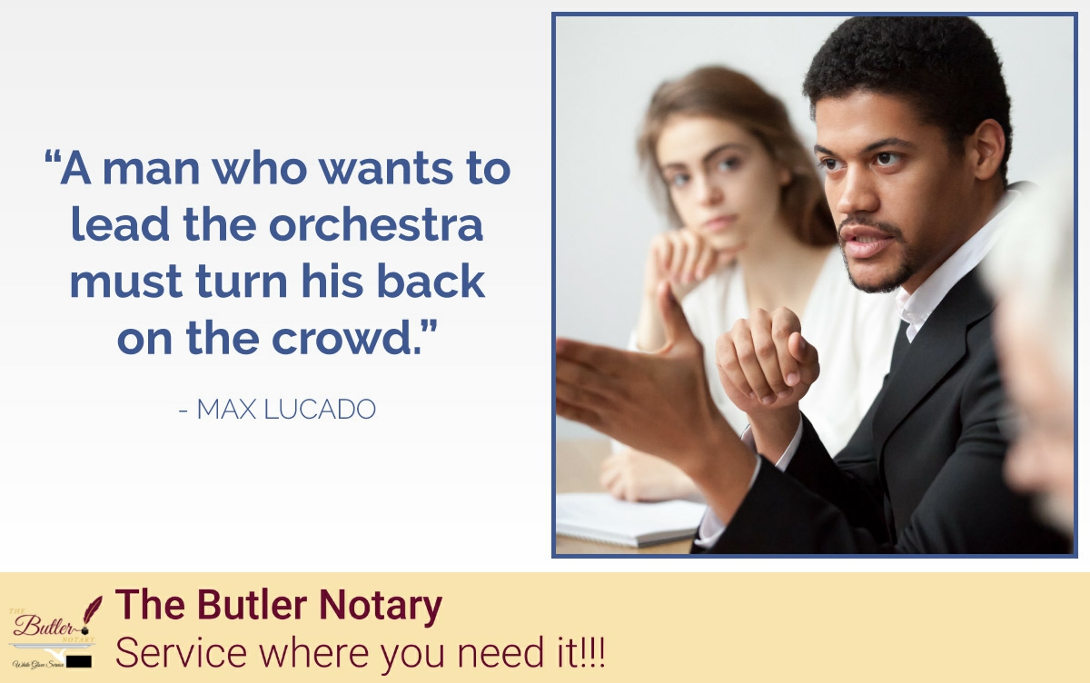 TheButlerNotary's tweet image. There will never be a leader who is loved by everyone - so as young people work toward their goals, remind them of this!