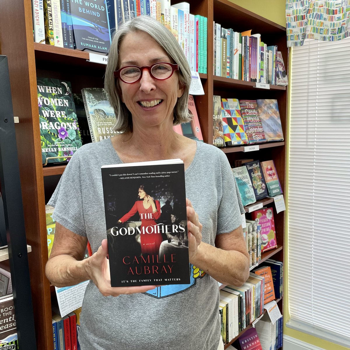 Join Cathy &amp; the #MostlyFictionBookClub on 8/10 @ 6pm to discuss THE GODMOTHERS by #CamilleAubray (<a href="/WmMorrowBooks/">William Morrow</a>) - a unique twist on a mafia novel where the focus lies on four remarkable women while the husbands are sidelined: copperfishbooks.com/event/book-clu…