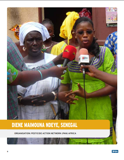 IPEN_AF's tweet photo. Une publication récente de @ToxicsFree montre le travail passionné des femmes pour éviter les expositions et intoxications aux toxiques. Découvrez le rayonnant parcours et travail passionnant de Mme Diene M. de @PanAfrica2015 de la région @IPEN_AF à https://t.co/bN7YRPHdmt
#CREPD https://t.co/Upkw27VrDG