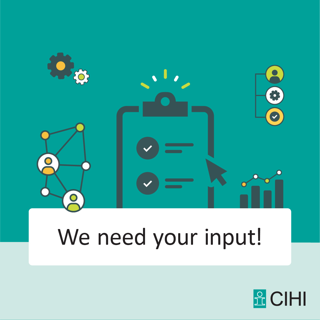 Are you a decision-maker or advisor working in one of Canada’s health care systems? We want to understand your health data needs so we can make it easier for you to access and use CIHI’s information. 

Complete this short survey 👉  ow.ly/liQo50JZa4E