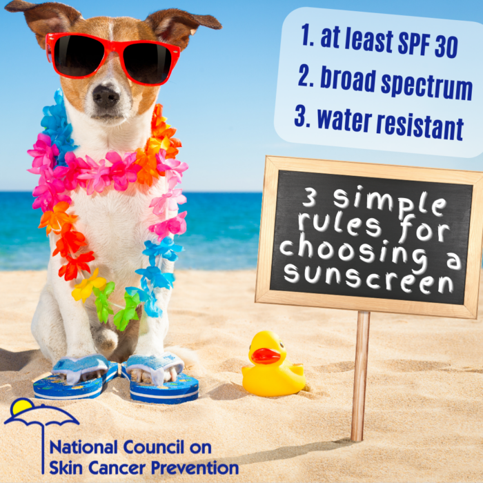 Burlington_MRC's tweet photo. The best sunscreen is the sunscreen you’ll use. Practice sun safe habits and wear sunscreen every day. #DontFryDay #SmallStepsForSunSafety #WearSunscreen https://t.co/vgfnN5iHSr