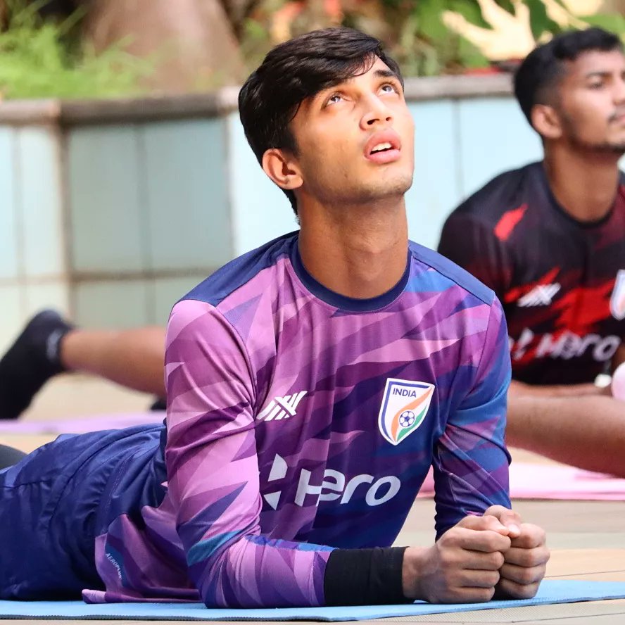 😁😁

#BackTheBlue 💙 #IndianFootball ⚽