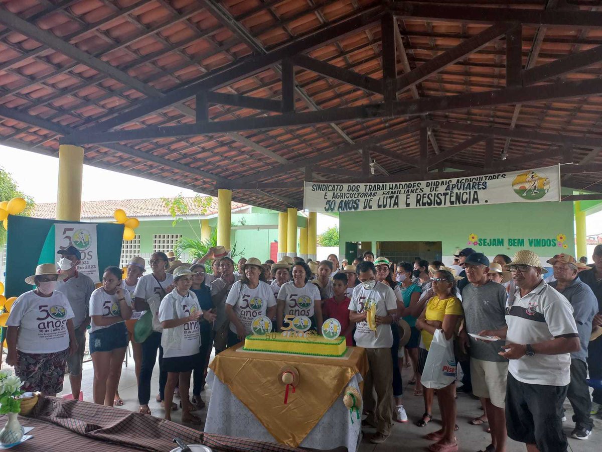cutceara's tweet photo. ||| CUT CE participa da celebração de 50 anos do STRAAF de Apuiarés |||
.
No último sábado (30/07) a secretária de comunicação da CUT/CE, Jizolda Evangelista, participou da cerimônia de comemoração aos 50 anos do Straaf de Apuiarés (STRAAF).
.
Confira!
.
#50anos
#Straaf
#CUTCE https://t.co/lL2Ye5Cv1G