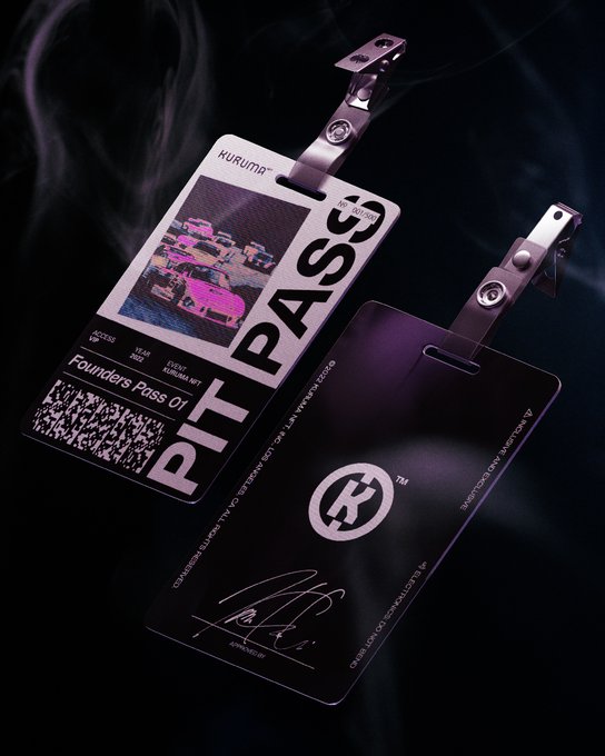 Kuruma_NFT's tweet photo. KURUMA DRIVERS CLUB™ FREE PFP MINT ROUND 2 with a Pit Pass! Get yours today https://t.co/zB2tfXRIDH 

-Pit Pass mint deadline to claim free PFP TODAY at Midnight PST
-8/2(Tue) 9AM PST: Free KURUMA DRIVERS CLUB™ PFP Mint Round 2 (1 Week Only)

#kurumaNFT https://t.co/I9V6tvVjT5