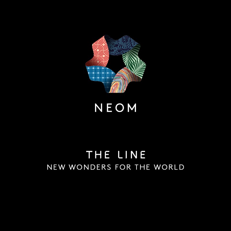 NEOM's tweet photo. Combining the most advanced engineering &amp; design imaginable, #TheLINE is a civilizational revolution that puts humans first. 
#NEOM