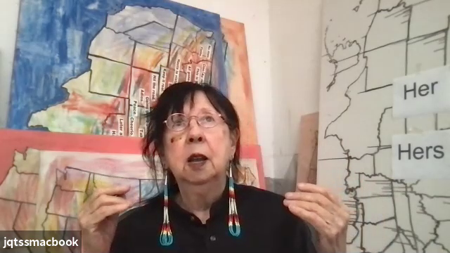 ArchivesAmerArt's tweet photo. Five new interviews with Native artists, including Jaune Quick-to-See Smith, have joined the more than 2,500 in oral history collection. Read more on our blog: https://t.co/5FTNoBoKTn. 

📷 Still from oral history interview with Jaune Quick-to-See Smith, 2021 August 24-25. https://t.co/Y24qxD2Wv6