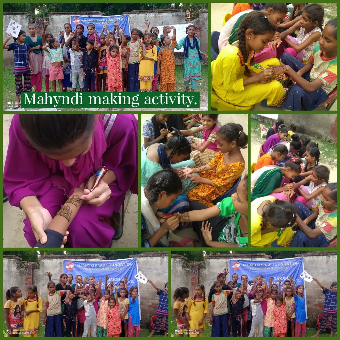 ki_madad's tweet photo. Craft Day today in DAKSHA MKR Open School 🎒📚Mall Road.
Paper Bag Making &amp; Mahyndi making activity.

@dcpekanpur @mayorkanpur @kanpurnagarpol @asim_arun @Satishmahanaup @nagarnigamknp @rajiasup @DcpCrimeKanpur https://t.co/HeXEnx0JuC