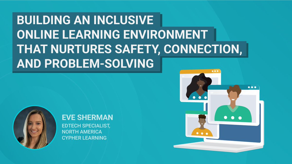 Missed our webinar with @universitybiz on 'Building an inclusive online learning environment that nurtures safety, connection, and problem solving'? You can catch the replay here : hubs.ly/Q01hZ7_00 #highered #educhat #edchat #teacherstips