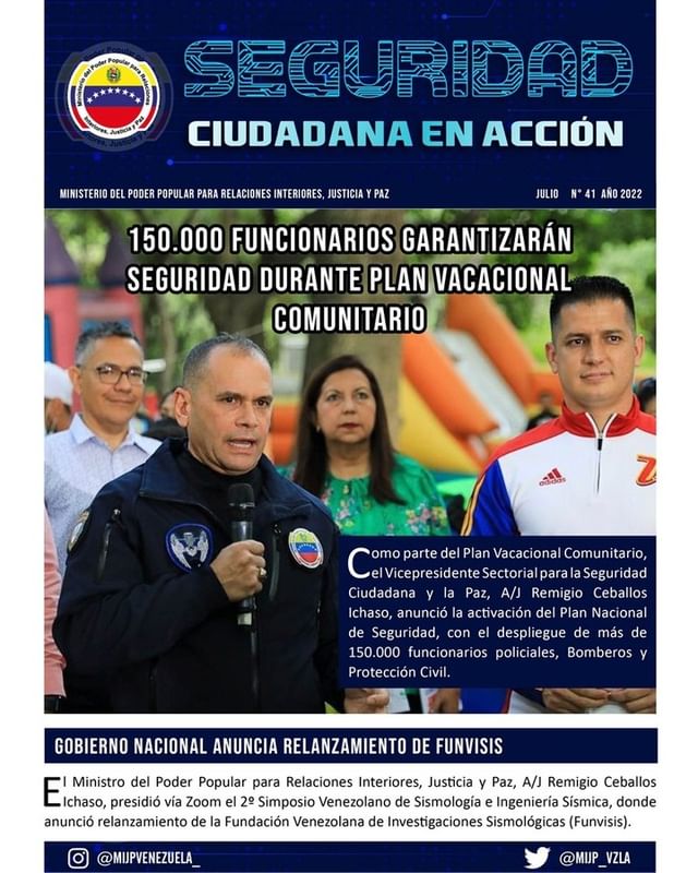 redipguayana's tweet photo. 📰 Conoce las noticias más importantes pertenecientes al @mijpvenezuela_ en el periódico digital "Seguridad Ciudadana en Acción". #Edicion41
#LaCovidNoEsJuego #SeguridadCiudadanaEnAcción https://t.co/De2VG4THrU
