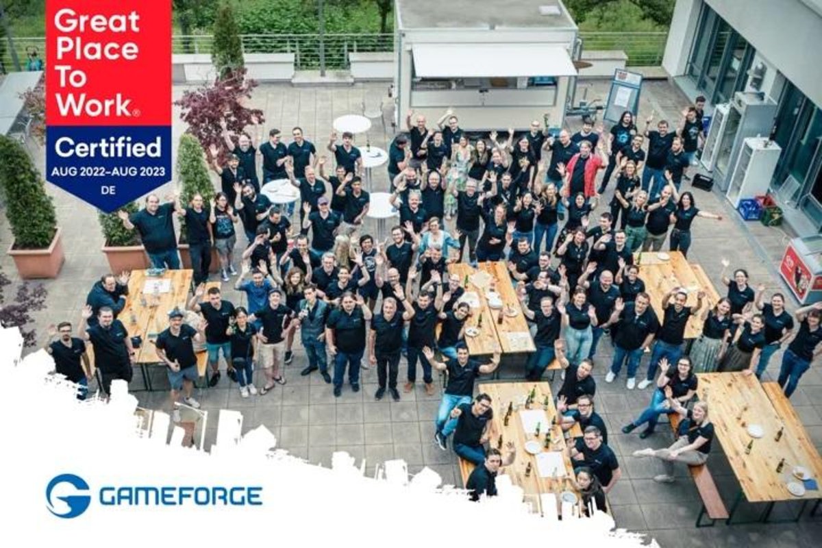 GamesMarkt's tweet photo. Great Place to Work hat @Gameforge erneut mit dem Titel "Attraktiver Arbeitgeber" ausgezeichnet. Sowohl die Work-Life-Balance als auch das hybride Arbeitsmodell und der Teamgeist seien "überdurchschnittlich hoch".
https://t.co/p1XWaHBx05 https://t.co/K5K6BxFvQV
