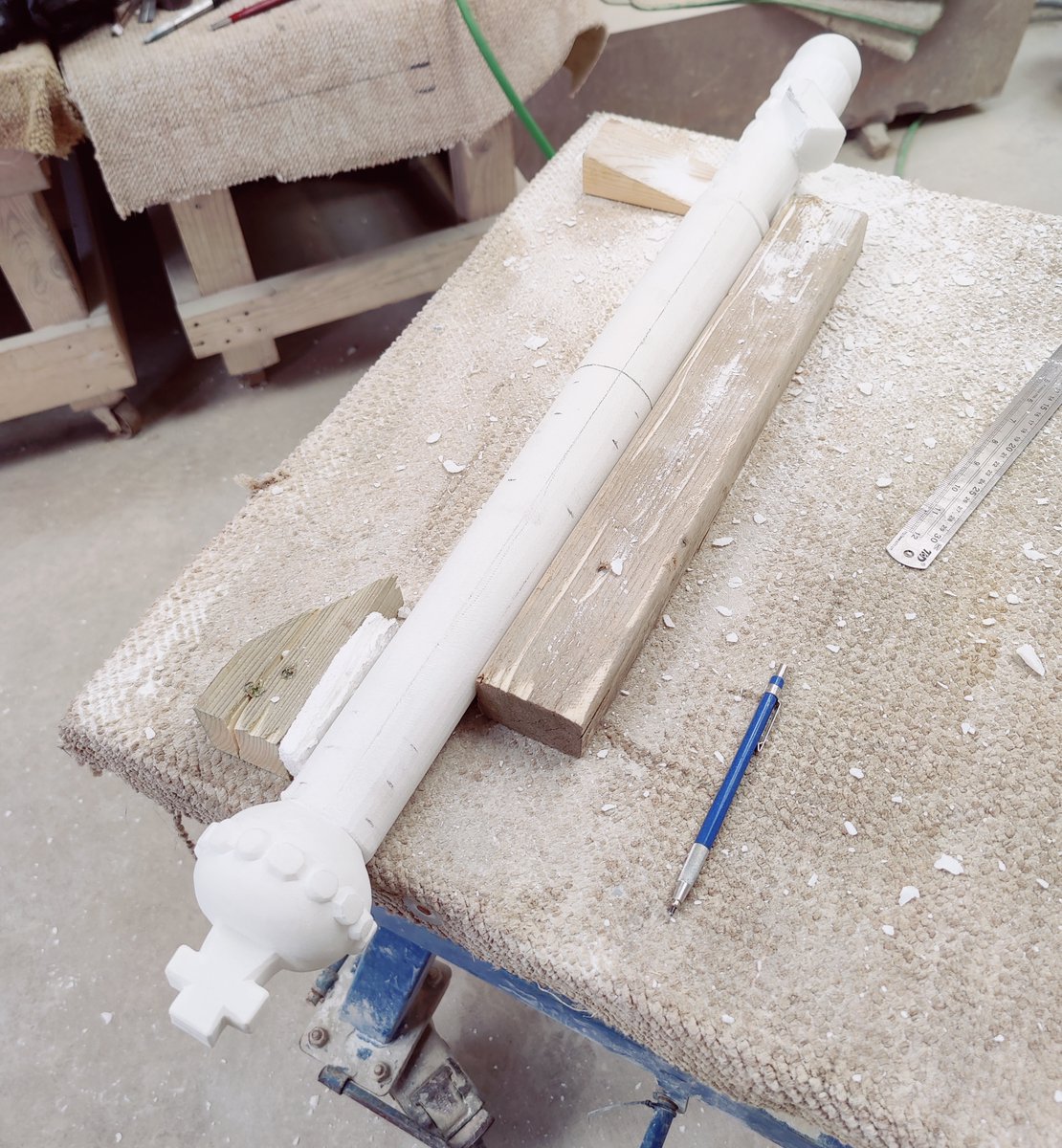 We are currently having a sceptre crafted to place on to  the Queen Victoria Memorial at Victoria Embankment, we cannot wait to see the finished results.