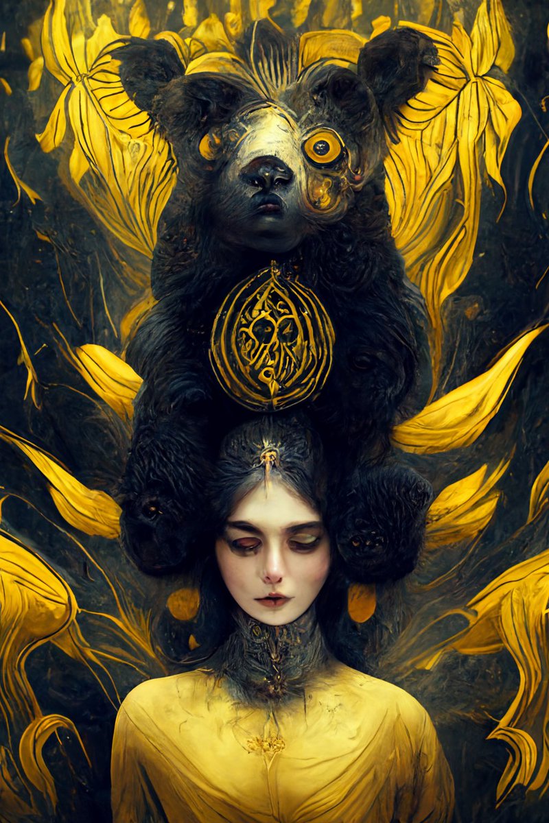 (1/3) I want to support friends who don`t have time to buy my work but come back to me later. All my Queens of Flowers and Gods of Creatures Collections holders from the secondary market will receive a special secret thanks gift at the end of this week.