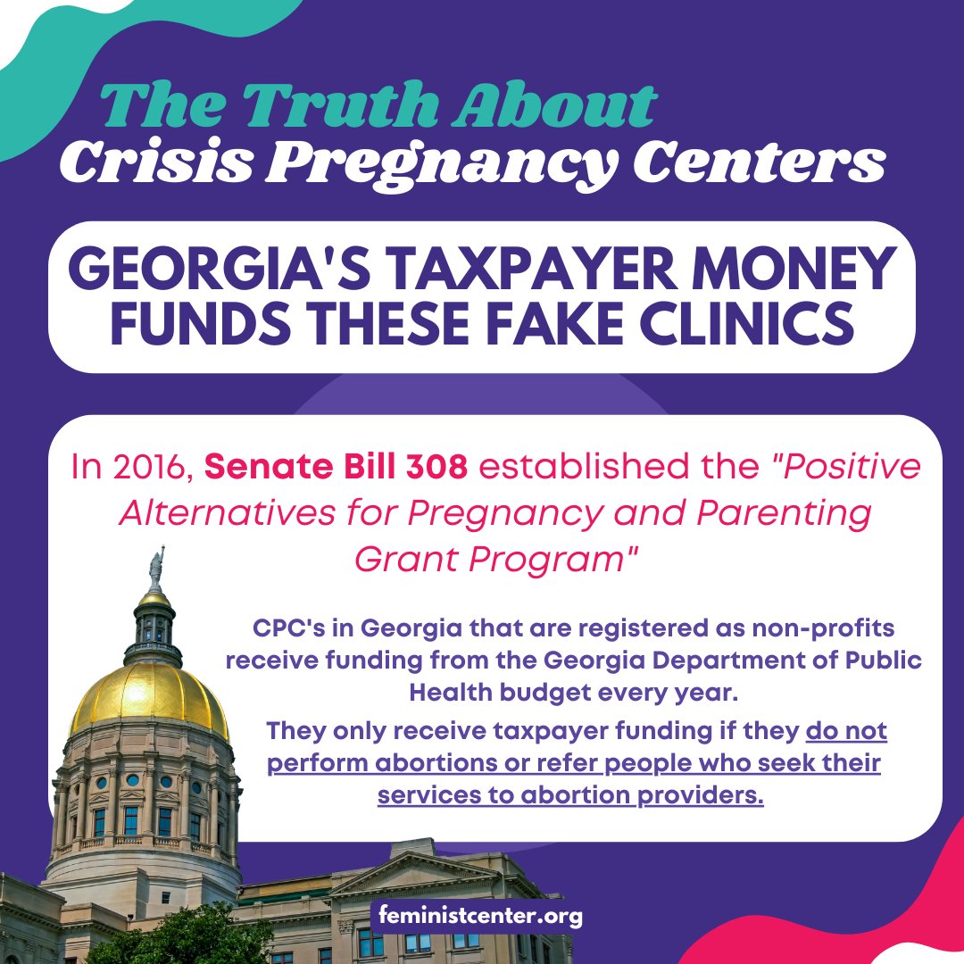FWHC's tweet photo. Crisis Pregnancy Centers are opening and thriving widely across the country, and their agenda is harmful, especially for people looking for access to all of their reproductive health options.  
Here's how to spot them &amp; how to help 

#exposefakeclinics #fakeclinicssuck #beyondroe https://t.co/ZW23TeJBVz