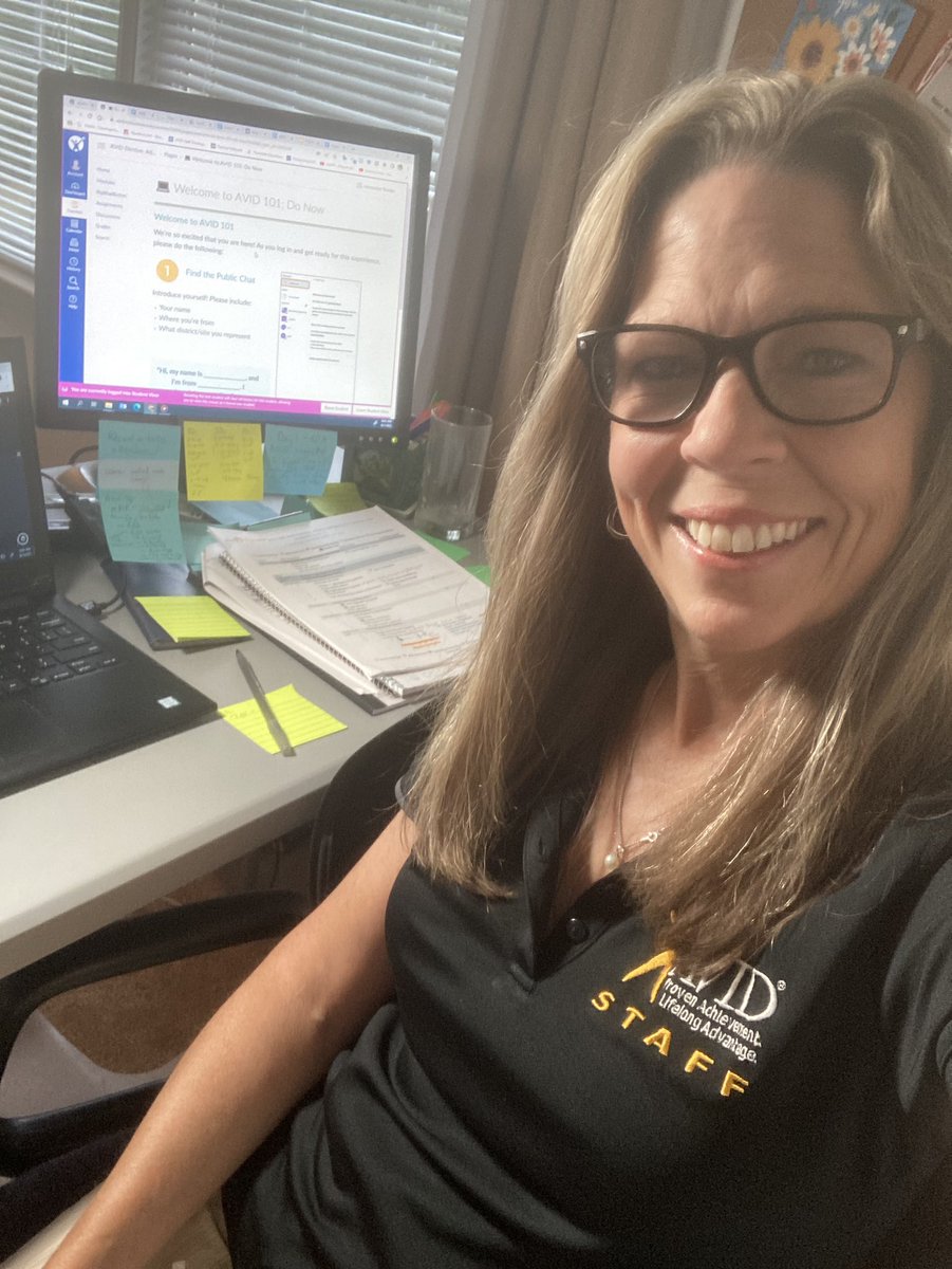 Day 1 of CT AVID Digital XP …ready to go with my partner <a href="/Cubsar1/">Bruce Varela</a> Bruce!!!Excited to meet our participants!! #AVID4Possibility