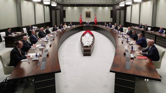 Kabine Toplantısı başladı.