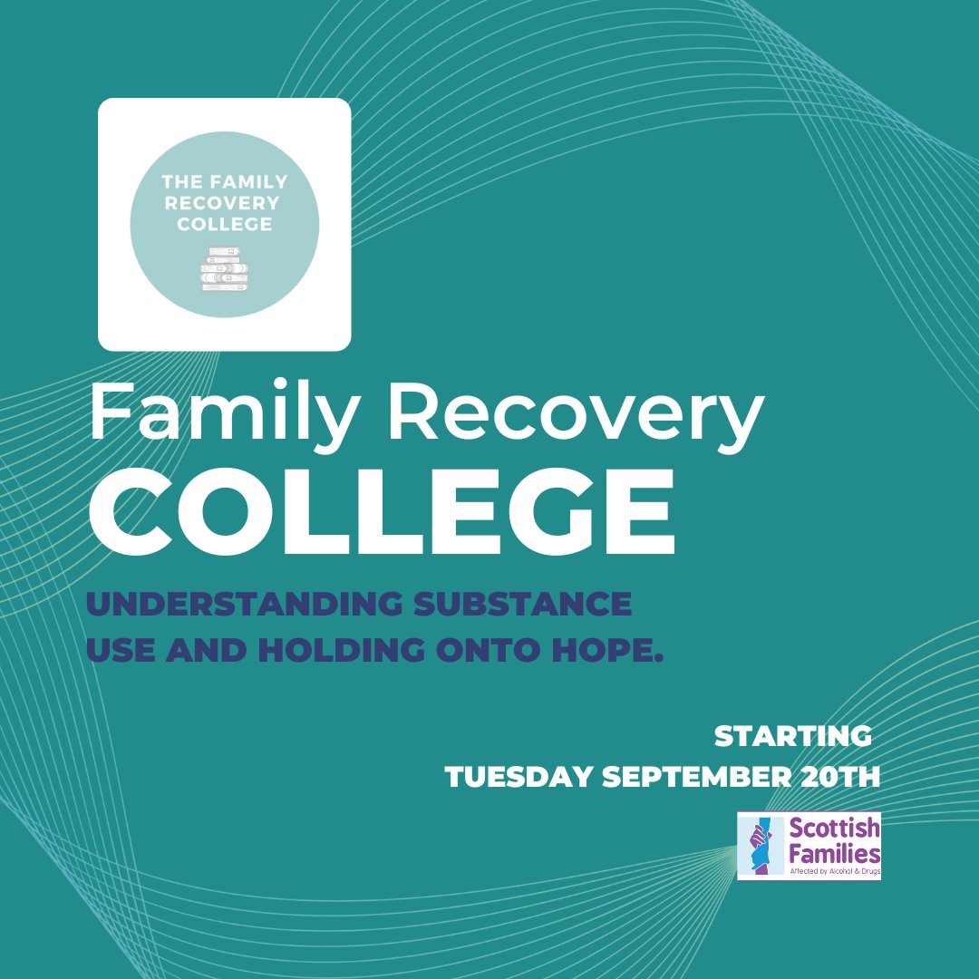 We are very excited to announce our next Family Recovery College is starting on the 20th of September!💜

We invite anyone affected by someone else's alcohol and drug use to come to one of our online info sessions on August 23rd @ 12pm and 6pm. #ConnectingFamilies