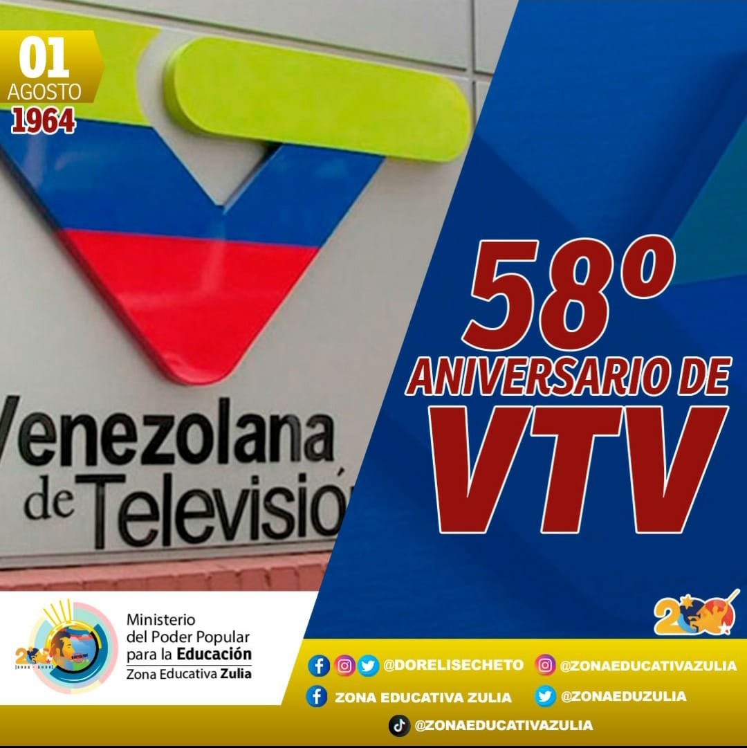 AQUINOSON's tweet photo. Felicidades al canal de todos los venezolanos @VTVcanal8 https://t.co/MV1gl5xxWZ