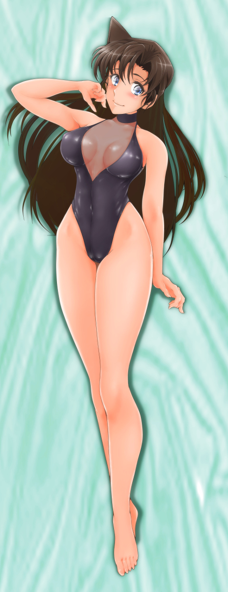 毛利蘭ちゃん抱き枕風。。 #毛利蘭 #名探偵コナン #抱き枕 #水着 https://t.co/ztlPpFwMo2 