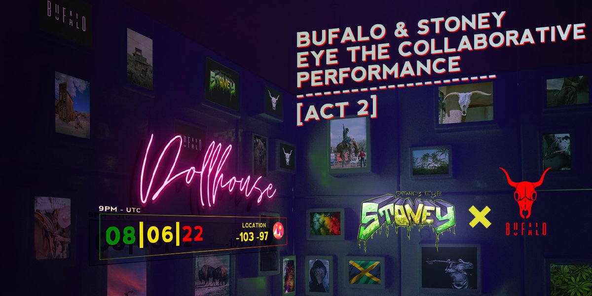 bufalomusic's tweet photo. Also, get ready for our upcoming second NFT release together. we will reveal more details this week. π«‘π₯
#GIDDYUP #MOHFAYA #THEMETAVERSETOUR https://t.co/gs1XGDR5tr