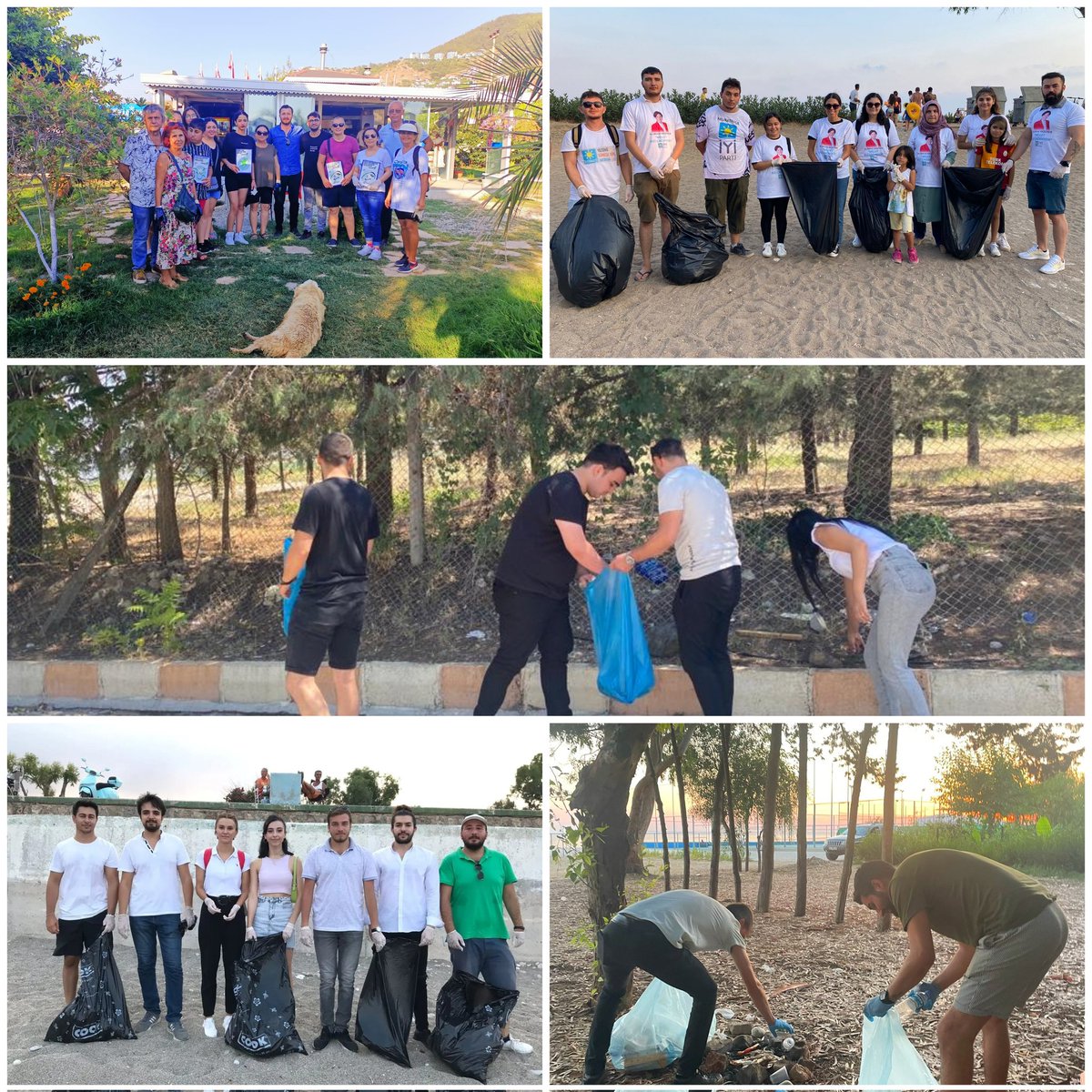 iyigenclik7's tweet photo. İYİ Gençlik Antalya olarak İlçelerimizle beraber tüm Antalya'mızı daha temiz kılmak ve çevre duyarlılığına dikkat çekmek için çöp toplama etkinliği gerçekleştirdik. 

İYİ Antalya, Temiz bir Antalya. 
#çevre #doğa #iyiparti #AzKaldı https://t.co/e4x5519kH5