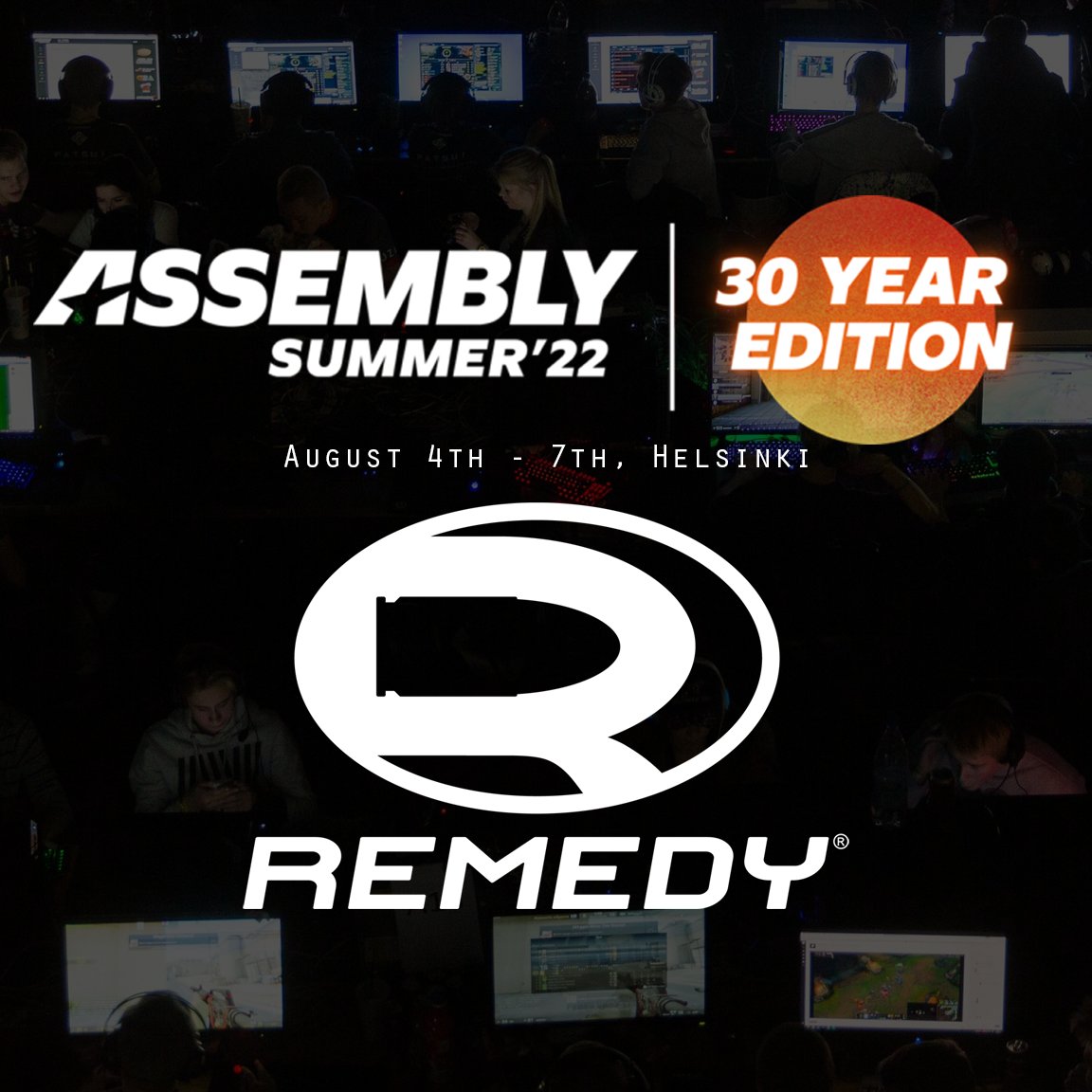 remedygames's tweet photo. Assembly Summer '22. Helsinki. This week. #asm22
We'll see you there. We have talks by our developers and merch to sell, including special, limited merch available only at the event. 🤩 More info coming soon!
Get your tickets here: https://t.co/DOc1OfV0Go
📸 Aleksi Kinnunen https://t.co/cmoV6EB9lQ