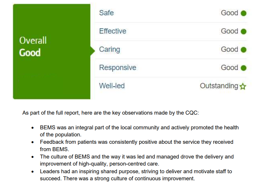 BEMSfederation's tweet photo. We are proud to have received another positive Quality Account for our achievements and commitment to providing high quality care to those who used our services during 2021-22
View the full report here https://t.co/fjEEy6cS9C
#qualityaccount #Qualitycare #BEMSteam https://t.co/7OEuoRYMi1