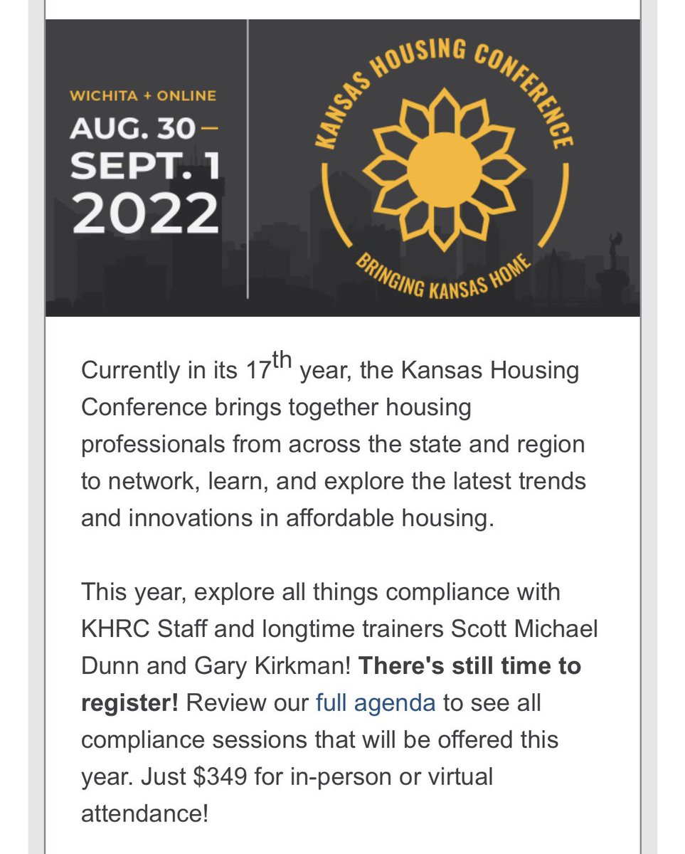 Gary_USHousing's tweet photo. I’m so excited to be apart of the @Kansas_Housing conference again this year and I hope to see you there! Don’t miss out, so please make sure you register today! 

https://t.co/2uC07z2hdy

#ushousingconsultants #khrc #affordablehousing #kansas #garykirkman #entertrainer https://t.co/bkFP6ReeET