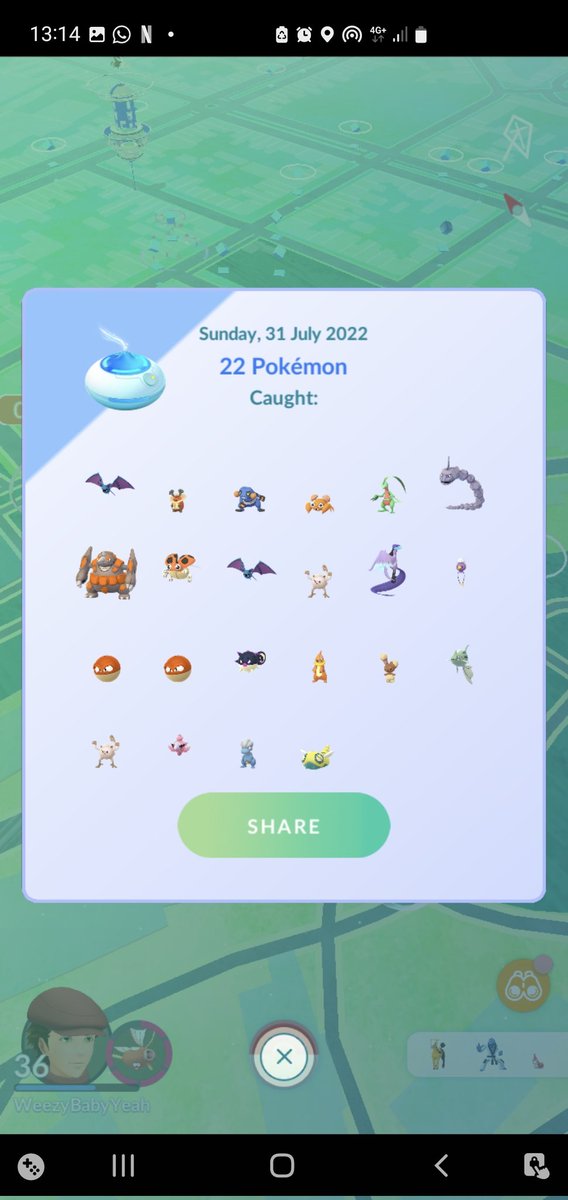 WeezyGamingRL's tweet photo. @JT_Valor just saw your video from yesterday.
First one I have seen and luckily got it. Unfortunately no luck in the 18 bravery raids I did, no hundos and no shinies ;( https://t.co/9G3dz04Yct