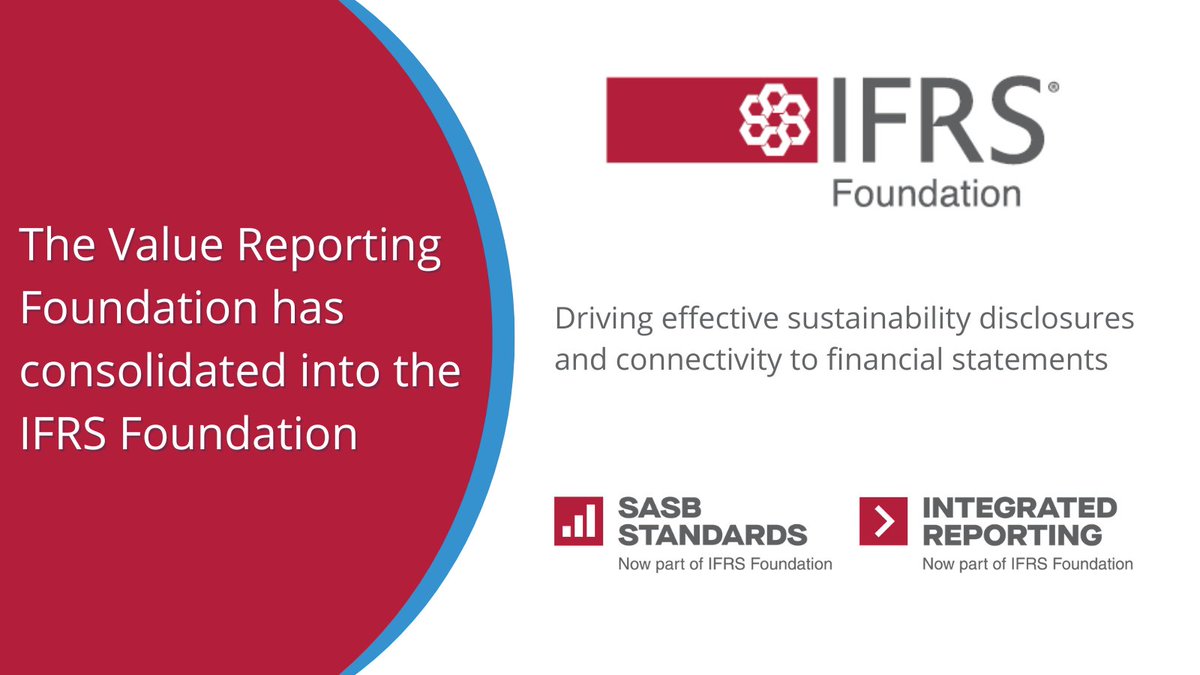 Value Reporting Foundation tweet media