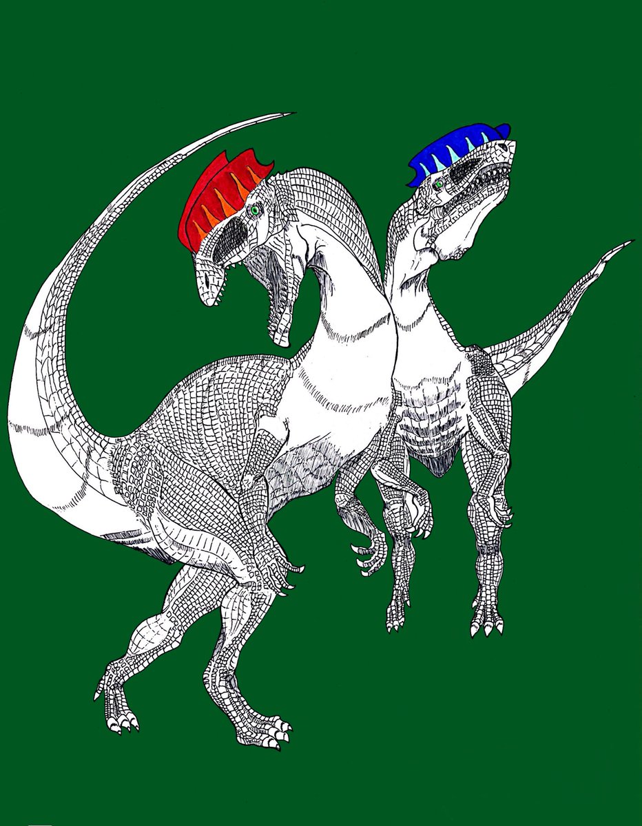 ディロフォサウルス のイラスト マンガ作品 件 Twoucan