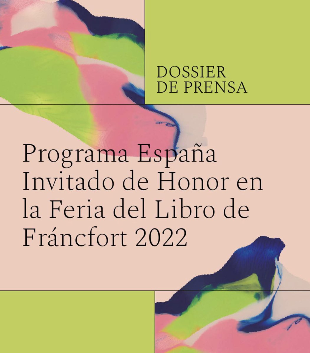 navarrotradmed's tweet photo. Programa oficial

España #CreatividadDesbordante / Spanien #SprühendeKreativität / Spain #SpillingCreativity￼
📚📖🇩🇪🇪🇸📖📚

@SpainFBM2022 @ACEcultura @culturagob @FGEEenlinea
PDF (38 págs.): https://t.co/e7ekvRZFle https://t.co/w1Djip2oPu