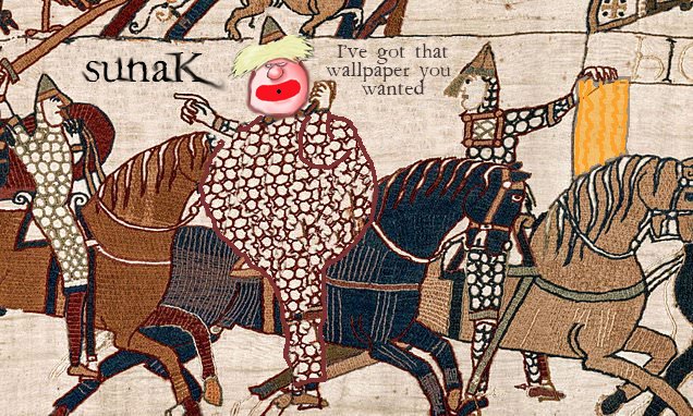 #BorisJohnson claims he has been the victim of 'the greatest stitch-up since the Bayeux Tapestry'.

We haven't heard from Theresa May yet...
#LeadershipDebate