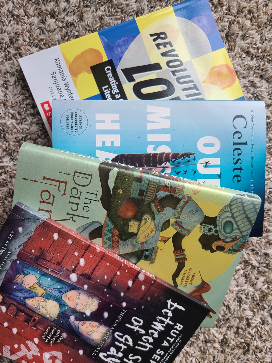 I received 3 free books, 2 of them autographed, &amp; had another book signed by 1 of my favorite authors ever, Ruta Sepetys! I'm so thankful for the opportunity to learn with other educators at #NCTEhomecoming! I'm excited &amp; inspired for this school year!