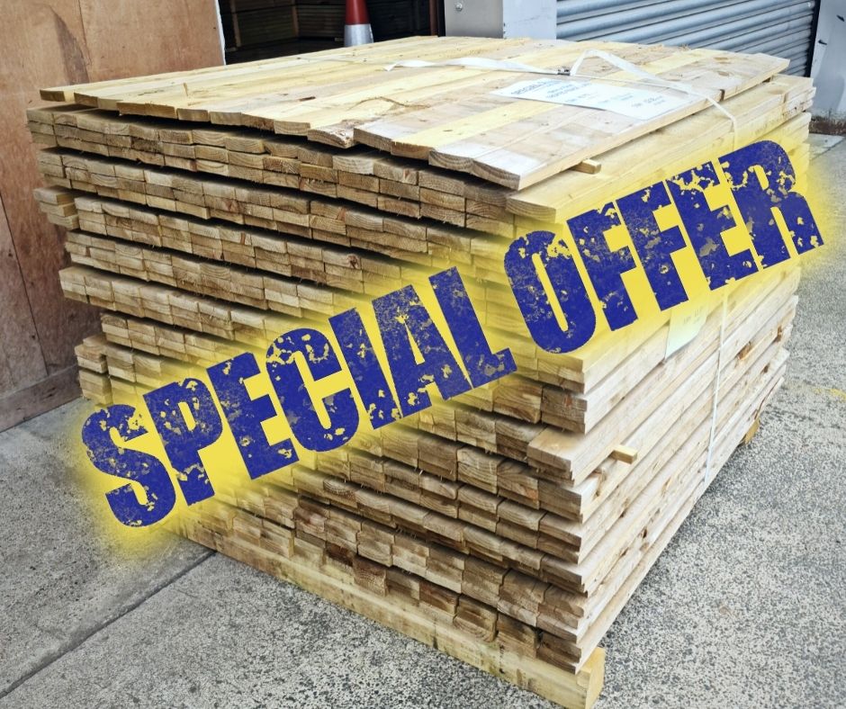 📢 SPECIAL OFFER 📢

Get our top quality treated 19mm x 75mm #fence slats at a special price for a limited time only!

1.2m - £0.79 (inc.VAT)
1.8m - £1.19 (inc.VAT)
3.6m - £2.36 (inv. VAT)

While stock lasts and in store only at our #Glasgow showroom!