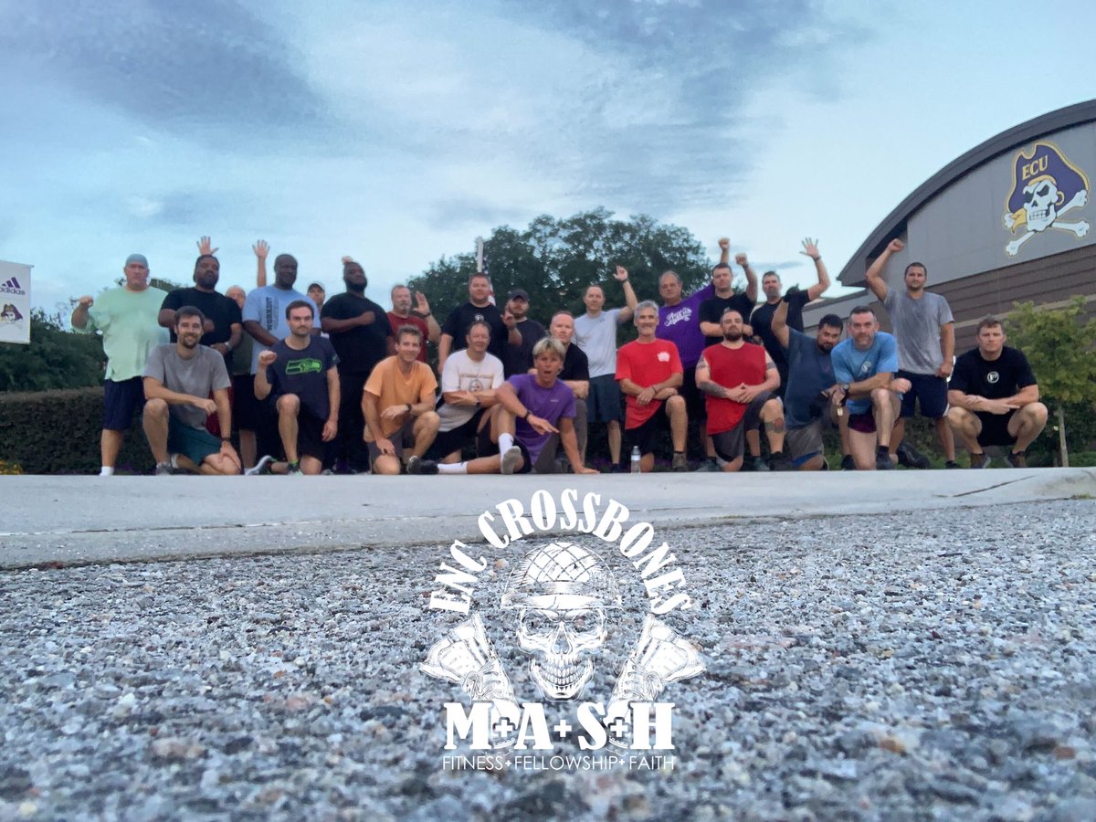 F3ENC's tweet photo. 48 PAX were up before sunrise:

6 @ #breakdown
25 @ #mash
7 @ #thecollardpatch 
6 @ #aboynamedsue 
4 @f3farmville

#f3enc 
#f3nation 
#f3counts https://t.co/scM56GQtE6