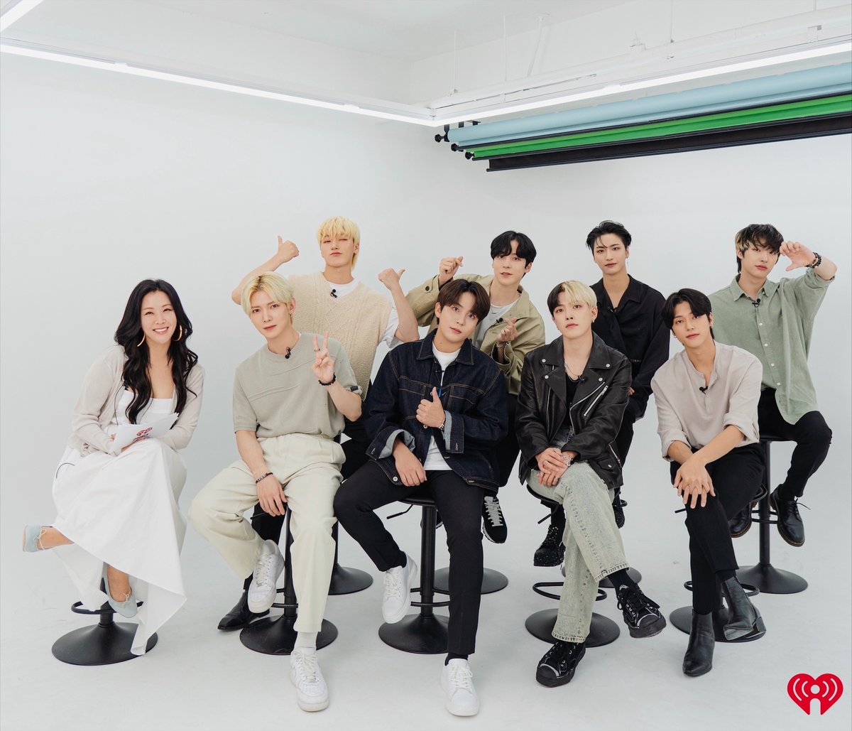 iHeartRadio's tweet photo. Coming soon 👀 @ATEEZofficial✨ exclusive interview with @stacynam! 🥳🥳 

#ATEEZ #MOVEMENT #Guerrilla #iHeartATEEZ https://t.co/IWq30qi4en