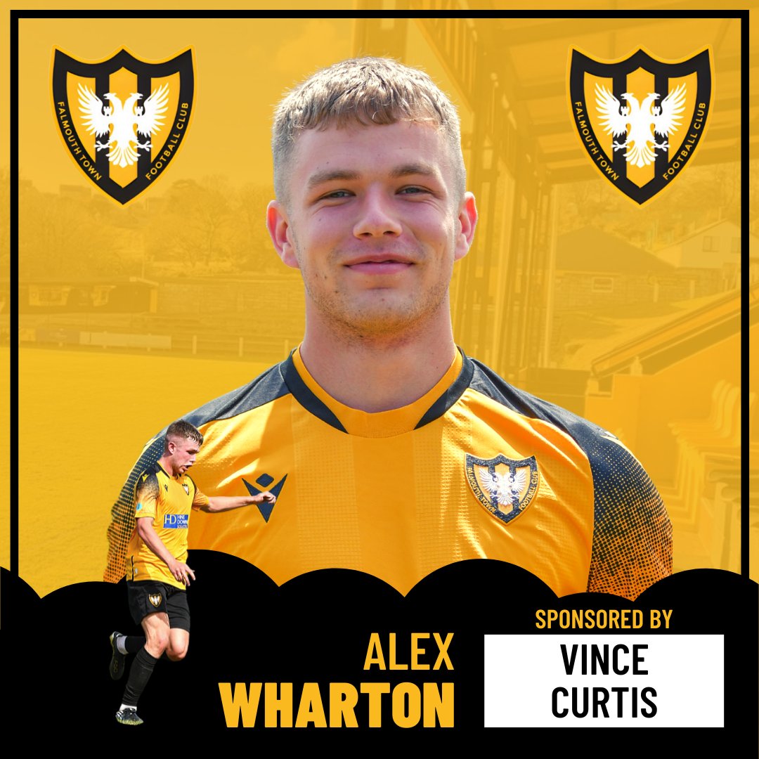 𝙋𝙇𝘼𝙔𝙀𝙍 𝙎𝙋𝙊𝙉𝙎𝙊𝙍𝙎 ⚽️

Alex Wharton is being sponsored by supporter Vince Curtis for the 2022/23 season. 🤝

Thank you for your support, Vince.

#FTFC 💛🖤