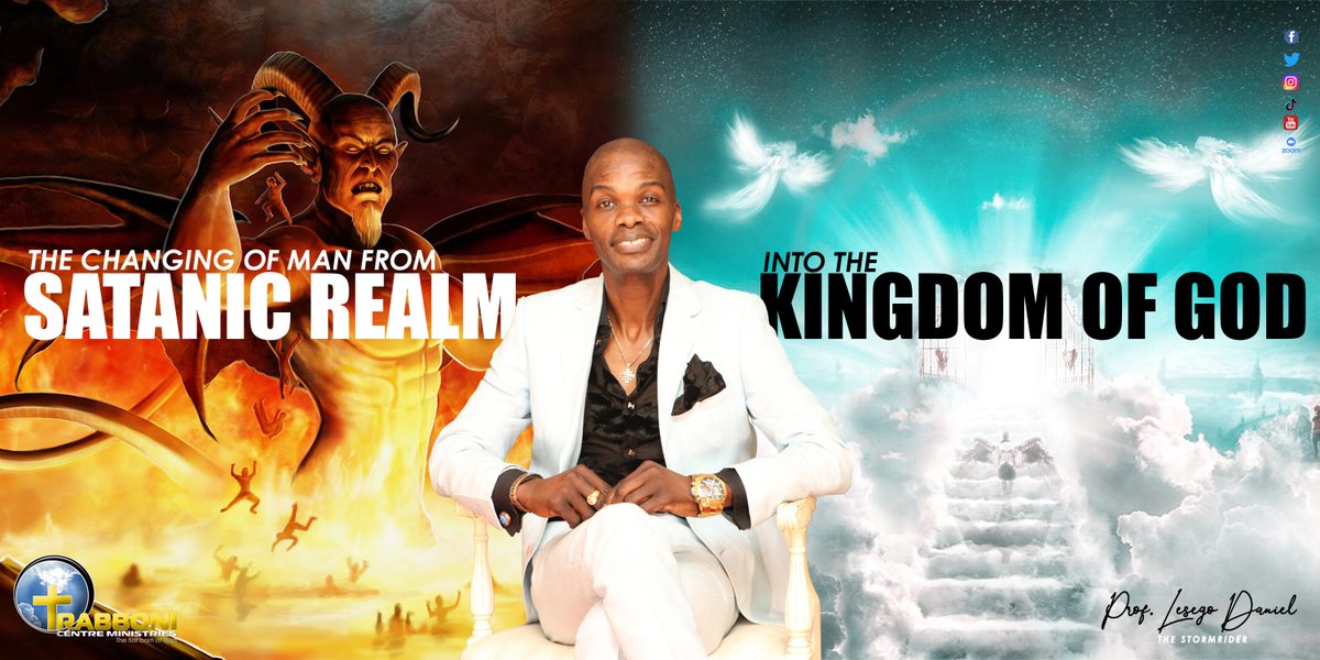 IAmLesegoDaniel's tweet photo. #GodsDynasty Through Jesus Christ, God transformed man from a satanic realm into His Kingdom. The satanic realm manifests when flesh gives birth to flesh [a realm ruled by flesh]. In order to be produced by God's Spirit, Jesus came to finish the flesh. #FamilyOfPriestsAndRulers https://t.co/u9w4nifeSf
