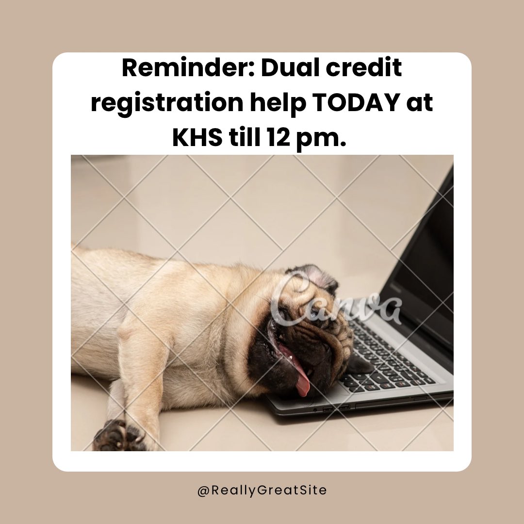 TCC DUAL CREDIT REGISTRATION HELP ON CAMPUS TODAY UNTIL 12.

Students compliant with PSAT scores did NOT receive the registration email because they can NOT self-register. KHS Dual counselors will register PSAT students.<a href="/KHSIndianNation/">Keller High School</a> <a href="/MrsSimmonsKHS/">Lisa Simmons</a>