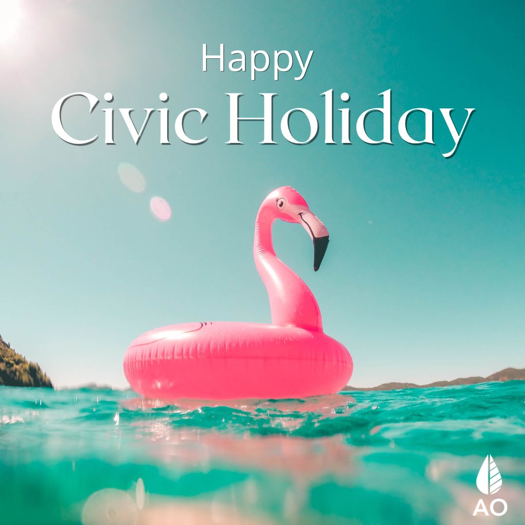 AOcleans's tweet photo. Wishing everyone a safe and happy Civic Holiday! 
#civicholiday #longweekend #holiday https://t.co/eieGsCckWY