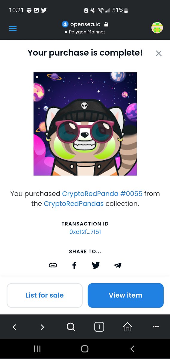 ChitinNature's tweet photo. @cryptoredpandas for the win!
Now I can wish everyone a panda happy birthday!!!
Weeee hooooo!!
1 in there from @Grotyle1
#NFTLife #NFTs #NFTCommunity
#ChitinNature #Grotyles
#ChitHeadz #GrotyleWorlds
#NFTBeast #NFTPanda https://t.co/4BqVWsCKAS