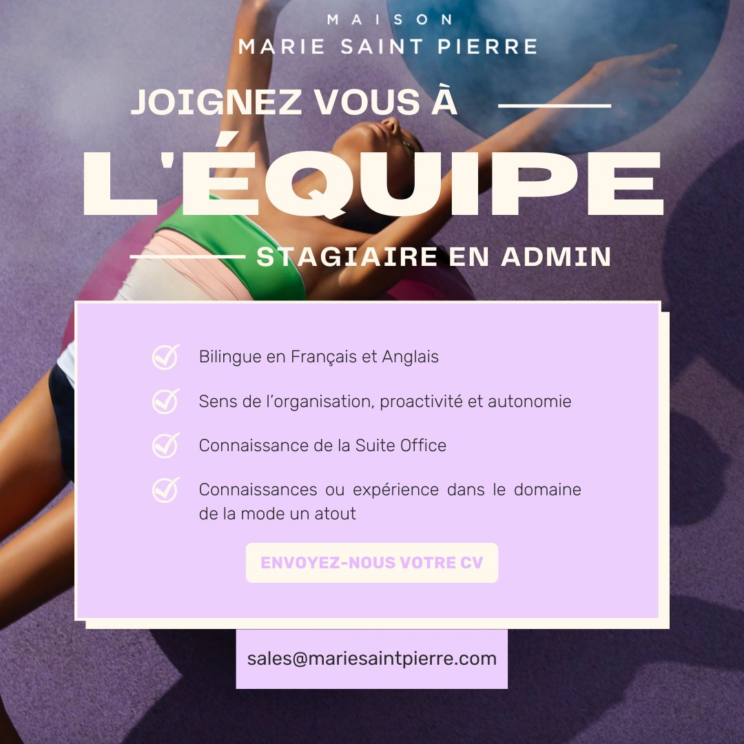 Joignez vous à l'équipe MSP avec un stage en administration à temps partiel ou temps plein, possibilité de rémunération et d'offre d'emploi par la suite à discuter. 
Date: le plus tôt possible 
Horaire : Flexible, idéalement L-V de 9h à 17h
pour: 3 à 6 mois